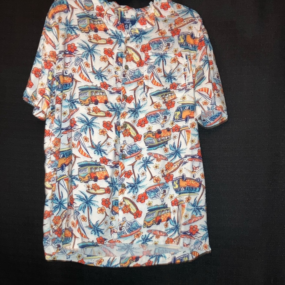 George 38-40 M Loose Button Down